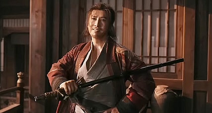 Qiao Feng (Donnie Yen) prepares to fight in Sakra (2023), Well Go USA