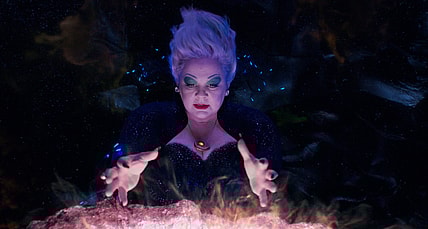 Melissa McCarthy as Ursula in Disney's live-action THE LITTLE MERMAID. Photo courtesy of Disney. © 2023 Disney Enterprises, Inc. All Rights Reserved.