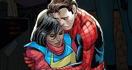 Zeb Wellls proves he has no business writing the web-slinger in Amazing Spider-Man Vol. 6 #26 (2023), Marvel Comics. Art by John Romita Jr., Scott Hanna, Marcio Menyz, and Joe Caramagna.