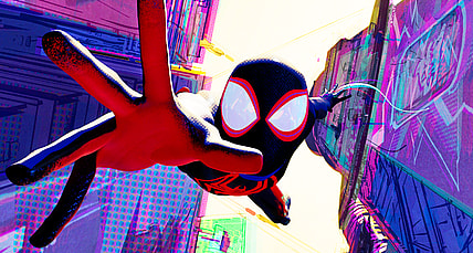 Spider-Man/Miles Morales (Shameik Moore) in Columbia Pictures and Sony Pictures Animations’ SPIDER-MAN™: ACROSS THE SPIDER-VERSE.
