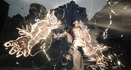 Clive Rosfield (Yuma Uchida) unleashes his might in Final Fantasy XVI (2023), Square Enix