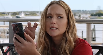 Maddie (Jennifer Lawrence) in Columbia Pictures' NO HARD FEELINGS.