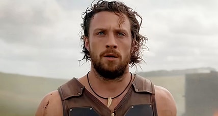 Kraven (Aaron Taylor-Johnson) is unphased in Kraven the Hunter (2023), Sony Pictures