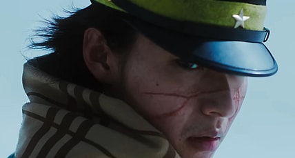 Sachi Sugimoto (Kento Yamazaki) in Golden Kamuy Live Action Trailer (2024), Credeus.