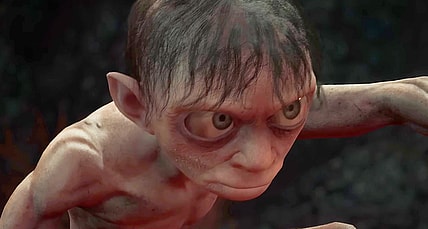 Gollum (Wayne Forester) is ready to go down swinging in in The Lord of the Rings: Gollum (2023), Daedalic
