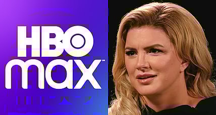 HBO Max Logo / Gina Carano stops by Real Answers and Real Drinks with Michael Knowles