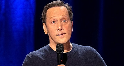 Rob Schneider: Asian Momma, Mexican Kids. Rob Schneider in Rob Schneider: Asian Momma, Mexican Kids. Cr. Scott Yamano/Netflix 2020