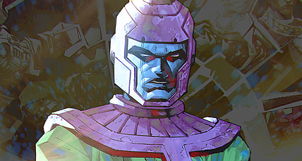 Kang the Conqeuror finds himself defeated on Kael Ngu's cover to Timeless Vol. 2 #1 (2022), Marvel Comics