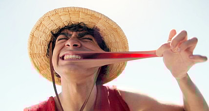 Inaki Godoy stars as Monkey D. Luffy in One Piece Season 1 Episode 1 "Romance Dawn" (2023), Netflix