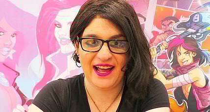 Magdalene Visaggio recounts her comic book journey to Official BYB Films during the Five Points Festival 2017