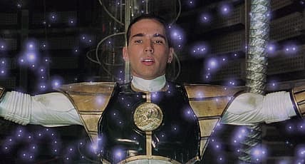 Tommy gives his life force to revive Zordon in Mighty Morphin Power Rangers: The Movie (1995)