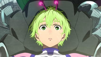 Vamola (TBA) makes her debut in Dandadan Episode 24 "Clash! Space Kaiju vs. Giant Robot!" (2025), Science Saru