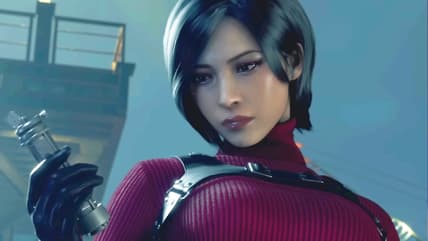 Ada Wong (Lily Gao) betrays Leon Kennedy (Nick Apostolides) in Resident Evil 4 (2023), Capcom