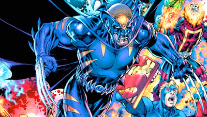 Dark Claw rushes into battle on Jim Lee's variant cover to DC Versus Marvel Omnibus (2025), DC/Marvel Comics