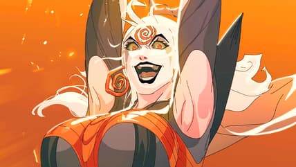 Hela (Nika Futterman) rains down Hel on Jean Grey (Crystal Lee) in Marvel Rivals (2024), NetEase