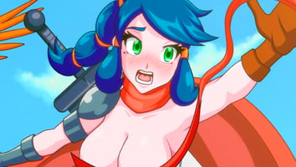 Lucia experiences a wardrobe malfunction in Heavy Hearts (2025), Galewind Games