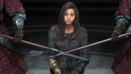 Freya (Ella Balinska) is brought before the court of the Tantas upon her arrival to Athia in Forspoken (2023), Square Enix