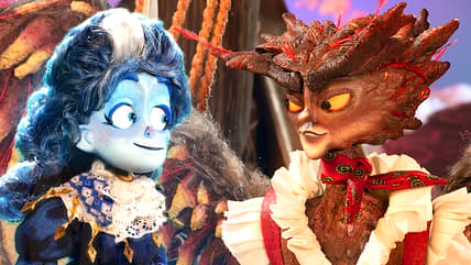 Frankelda and Herneval in the stop-motion animated film I am Frankelda. Image courtesy of Cinema Fantasma and Fantasia International Film Festival.