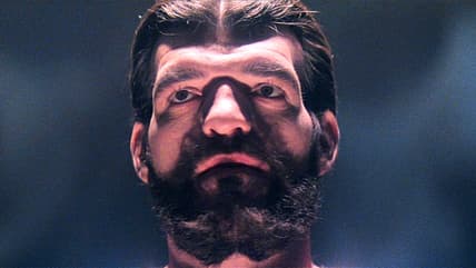 Non (Jack O'Halloran) is sentenced to The Phantom Zone in Superman (1978), Warner Bros. Pictures