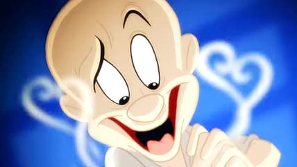 Elmer Fudd (Billy West) croons about his favorite snack, grilled cheese, in the Merrie Melodies segment of The Looney Tunes Show Season 1 Episode 1 "Best Friends" (2011), Warner Bros. Animation
