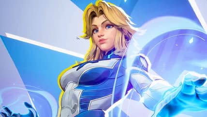 The Invisible Woman (Suzie Yeung) shows off her battle skills in Marvel Rivals (2024), NetEase Games