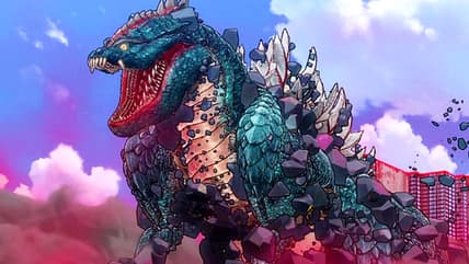 Godzilla is a step closer to Ultima form in Godzilla Singular Point Season 1 Episode 9 "Erumpent" (2021), Netflix