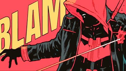 Jason Todd takes a bullet to the shoulder in Red Hood Vol. 2 #1 (2025), DC. Words by Gretchen Felker-Martin, art by Jeff Spokes.