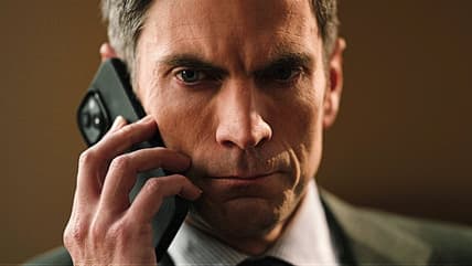 Jamie (Wes Bentley) receives official confirmation of his father's (Kevin Costner) death in Yellowstone Season 5 Episode 9 "Desire Is All You Need" (2024), Paramount Network