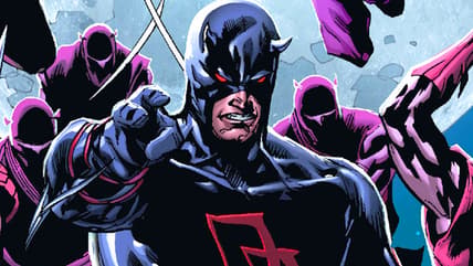 Daredevil orders The Hand to find and kill Bullseye in Shadowland Vol. 1 #1 (2010), Marvel Comics. Words by Andy Diggle, art by Billy Tan, Batt, Christina Strain, and Joe Caramagna.