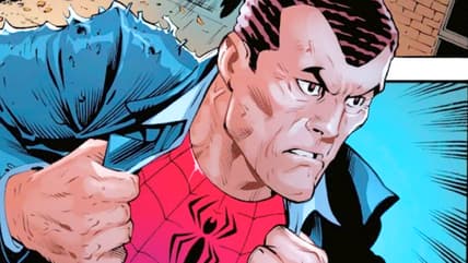 Norman Osborn readies himself for a go as the titular hero in Amazing Spider-Man Vol. 7 #15 (2025), Marvel Comics. Words by Joe Kelly, art by Ed McGuinness, Todd Nauck, Mark Farmer, Wade von Grawbadger, Marcio Menyz, and Erick Arciniega.