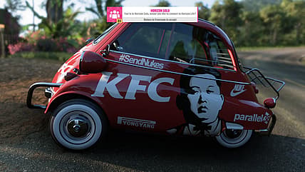 Forza Horizon 5 Player Reportedly Banned Until Year 9999 For Kim Jong-un And KFC Car Livery