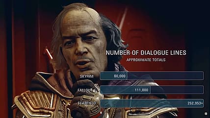 Bethesda Head Todd Howard Says Upcoming 'Starfield' Has Over 250,000 Lines Of Dialogue, More Than