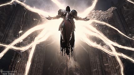 Angel Inarius unleashes divine power in Diablo IV (2023), Blizzard Entertainment