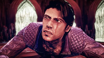 Garcia Hotspur finds himself at a loss for words in Shadows of the Damned (2011), Grasshopper