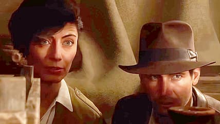 Gina Lombardi and Indy take a stealth approach in Indiana Jones and the Great Circle (2024)