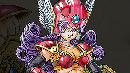 The female Warrior as she appears in Dragon Quest III HD-2D Remake (2024), Square Enix