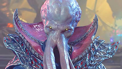 Red Mind Flayer (Scott Joseph) helps party escape Nautiloid ship in Baldur's Gate 3 (2023), Larian