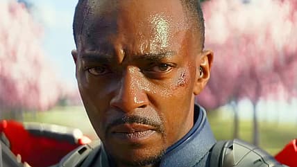 Sam Wilson watches as President Ross transforms into Red Hulk in Captain America: Brave New World