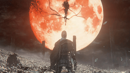 The Moon Presence descends upon a Good Hunter (William Vanderpuye) in Bloodborne (2015)