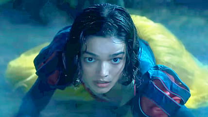 Snow White faces a forest beast in Snow White (2025), Disney