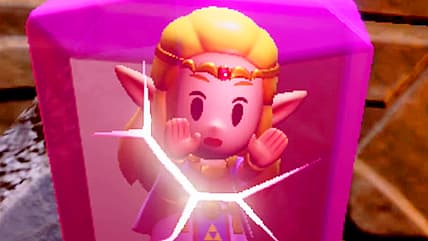 Princess Zelda freed from crystal prison in The Legend of Zelda: Echoes of Wisdom (2024)
