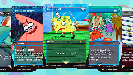 Magic: The Gathering heads to Bikini Bottom in SpongeBob SquarePants Secret Lair Drop (2025)