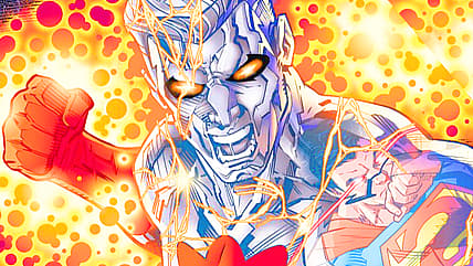 Captain Atom unleashes nuclear rage against Superman on variant cover to DC K.O.: Superman vs