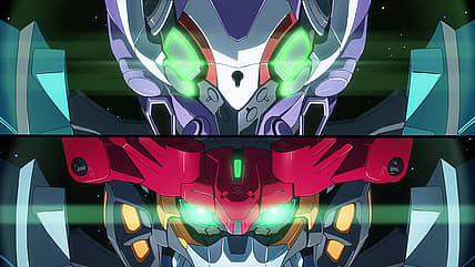 Nyaan and Machu sync up to battle Shuji, Mobile Suit Gundam GQuuuuuuX Episode 12 (2025), Studio