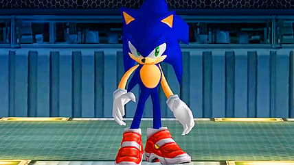 Sonic returns to ARK with bad news about Shadow in Sonic Adventure 2: Battle (2001), SEGA