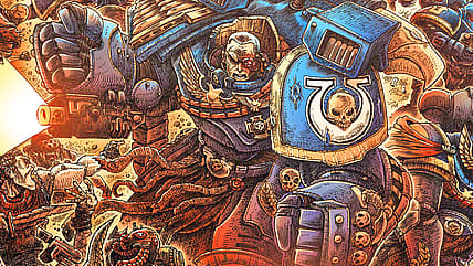 Marneus Calgar throws himself into battle on variant cover to Warhammer 40,000: Marneus Calgar Vol