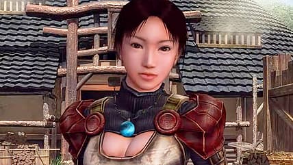 Oyu (Yoko Somi) introduces herself in Onimusha 2: Samurai's Destiny Remaster (2025), Capcom