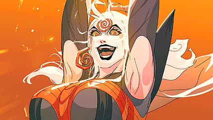 Hela (Nika Futterman) rains down Hel on Jean Grey (Crystal Lee) in Marvel Rivals (2024), NetEase
