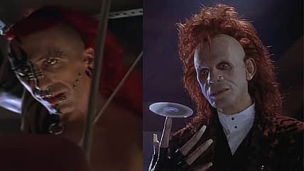 Captain Howdy from Strangeland (1998) compared to Trickster from Brainscan (1994)