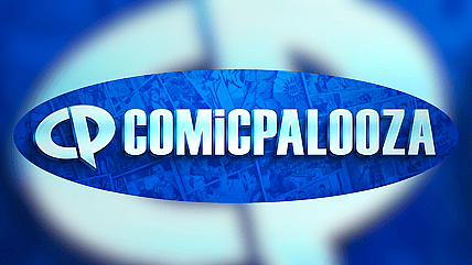 Comicpalooza logo for Houston anime and comic convention held June 20-22, 2025